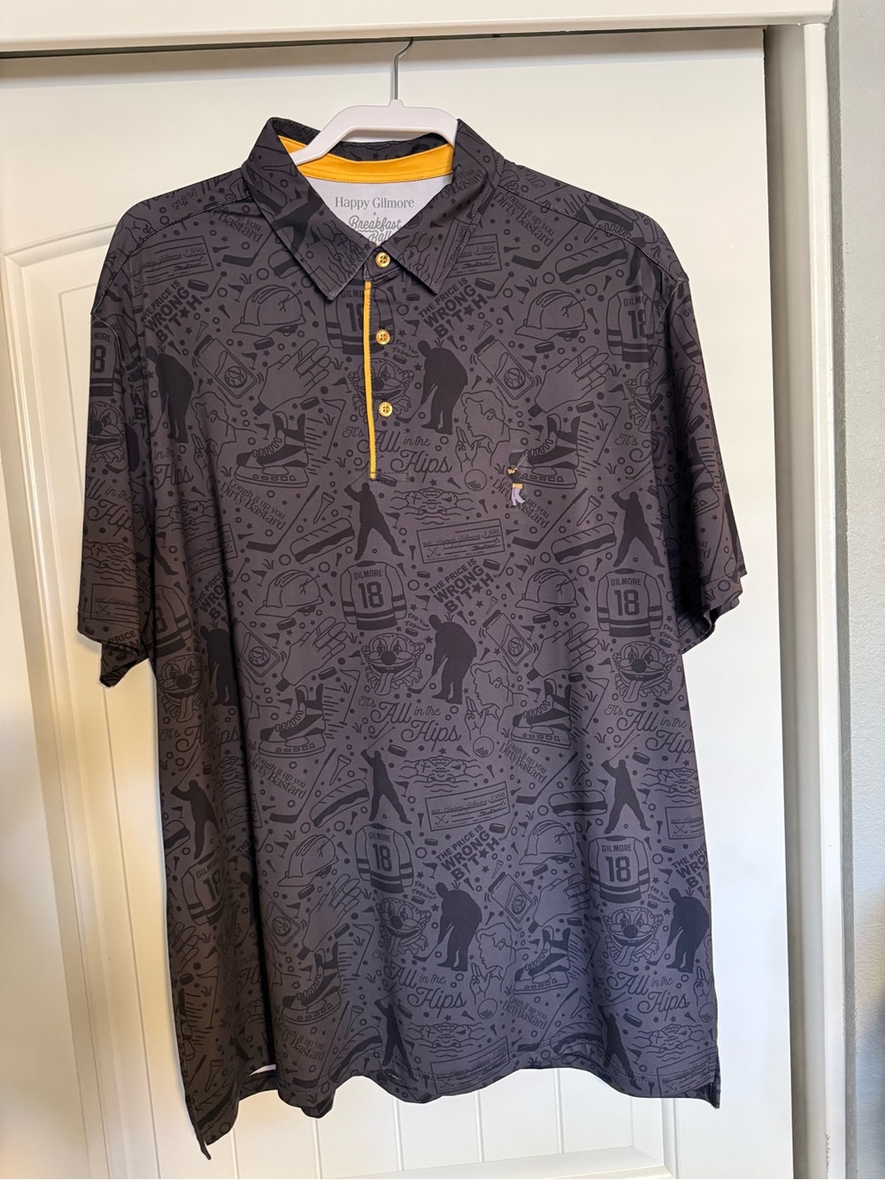 RSVLTS Breakfast Balls x Happy Gilmore Polo - XL